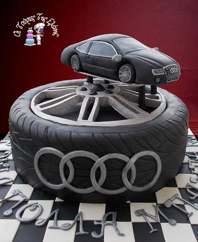 Audi s5 !!! - Cake by Moustoula Eleni (Alchemists of cakes)