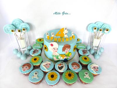 Fever cake and cupcakes - Cake by Mila