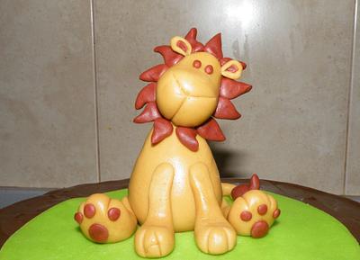 Lion  - Cake by bolosdocesecompotas