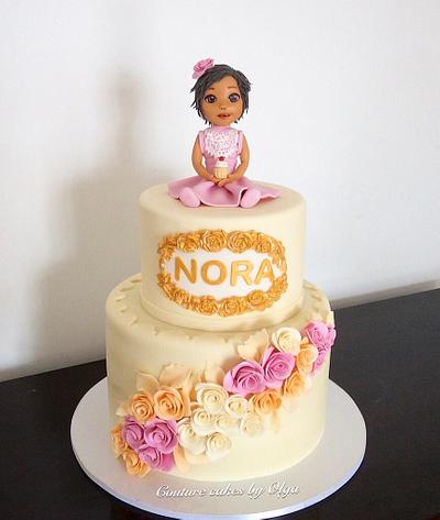 Nora girl cake - Cake by Couture cakes by Olga