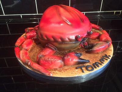 3D Crab - Cake by Paul of Happy Occasions Cakes.