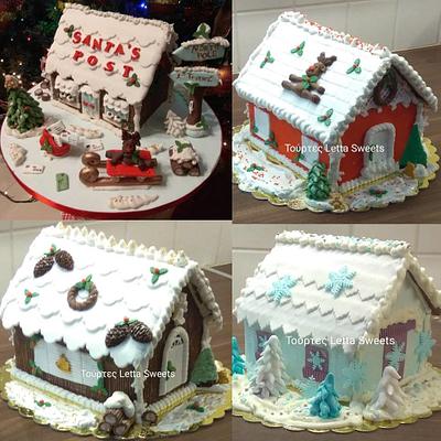 Gingerbread house - Cake by Nikoletta Giourga