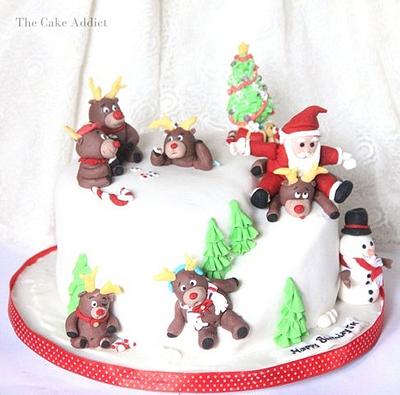 Jingle bell Jingle bell.... - Cake by Sreeja -The Cake Addict