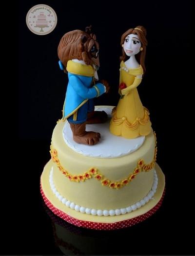 Beauty and the Beast - Cake by Sugarpatch Cakes