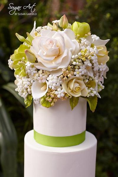 Sugar Flower Bouquet - Cake by Susan