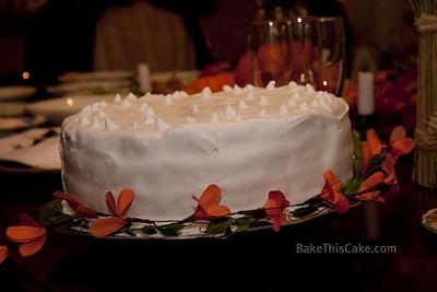 Lady Baltimore Cake with old-fashioned Boiled Icing - Cake by Leslie Macchiarella
