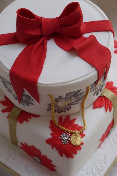 50th Birthday Cake - Cake by Scrummy Mummy's Cakes