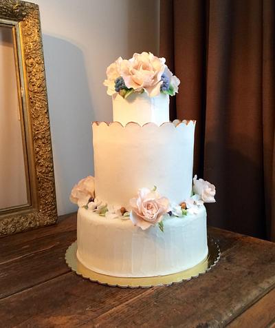 Wedding cake - Cake by DinaDiana