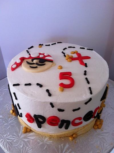 Pirate Treasure Cake - Cake by Sweet Scene Cakes