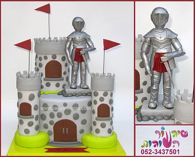 castle and knight cake - Cake by sharon tzairi - cakes-mania