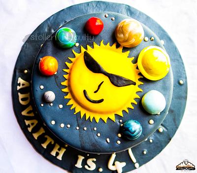 The Cool Sun - Cake by Smitha Arun
