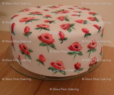 Hand Painted... - Cake by Glass Pear Catering