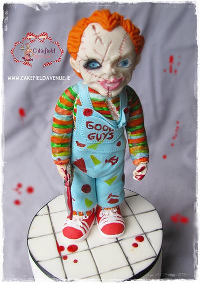 Charles Lee Ray aka Chucky - Cake by Agatha Rogowska ( Cakefield Avenue)