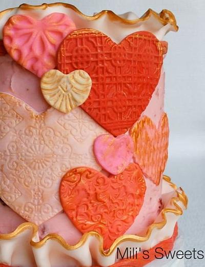 Valentine's Day birthday  - Cake by milissweets