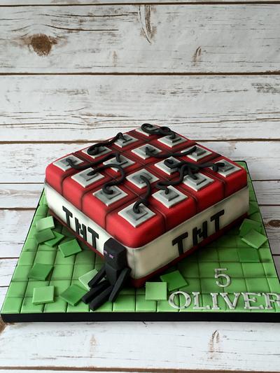 Minecraft TNT - Cake by The Cake Bank 