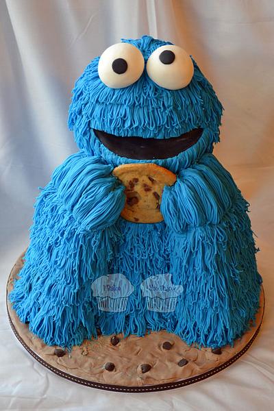 Cookie Monster - Cake by Susan