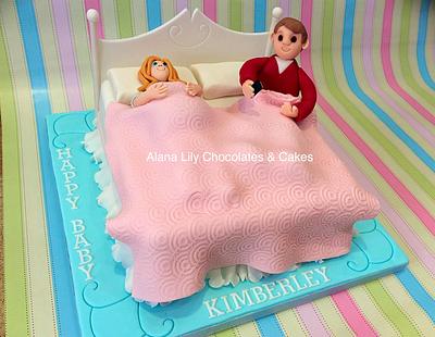 Boy or girl? - Cake by Alana Lily Chocolates & Cakes