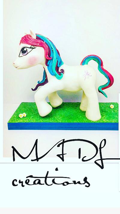 Little poney cake  - Cake by Cindy Sauvage 