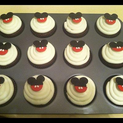 Mickey Mouse Cupcakes - Cake by Michelle Allen