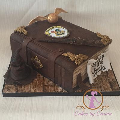 Harry Potter Book Cake - Cake by  Cakes by Carina
