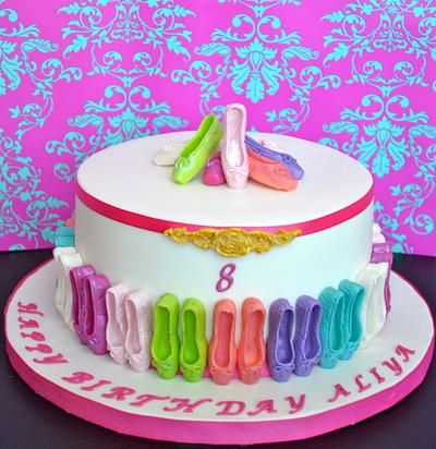 Ballet slipper cake - Cake by Carol