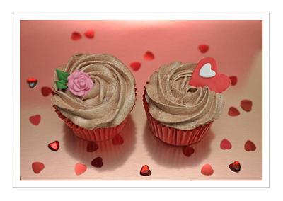 Valentine Cupcakes - Cake by Gemma Coupland