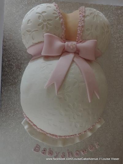 Pregnant belly cake - Cake by Louise