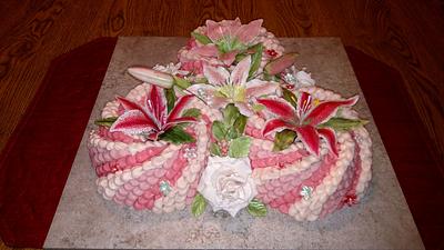 Bunt ombre bouquet  - Cake by Bella Noche Cakes