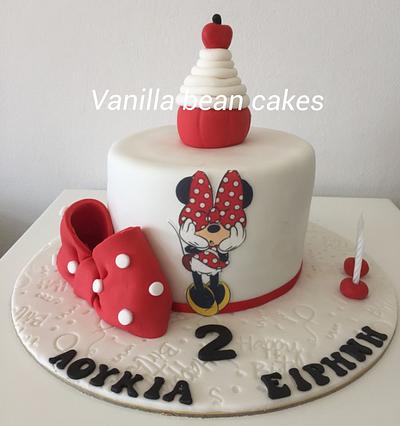 Minnie mouse cake - Cake by Vanilla bean cakes Cyprus