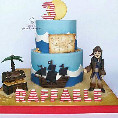 Pirates of carribean - Cake by Mariana Frascella