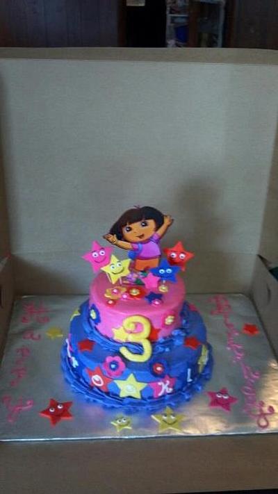 Dora The Explorer - Cake by Christa