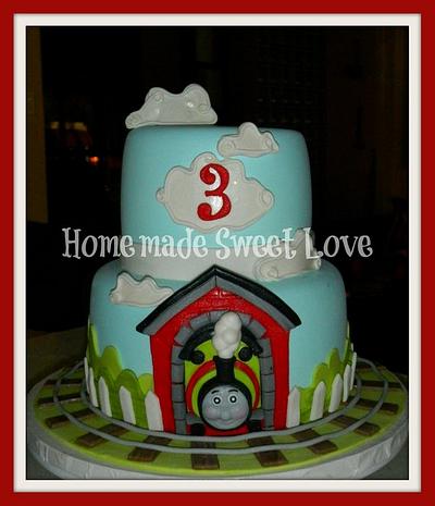 Thomas birthday cake - Cake by  Brenda Lee Rivera 