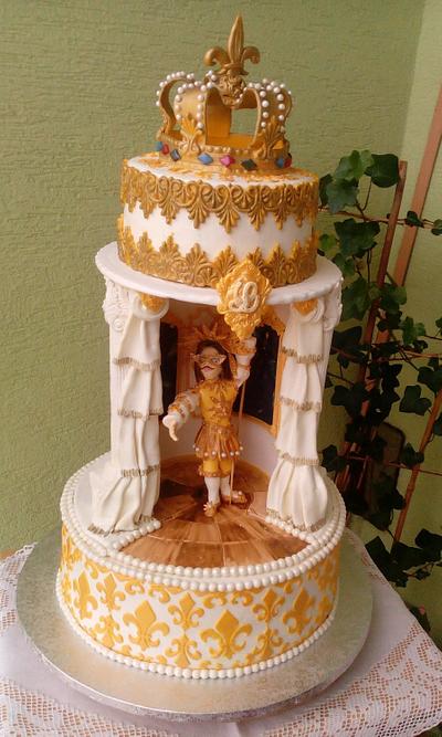 Le roi dance - Cake by luhli