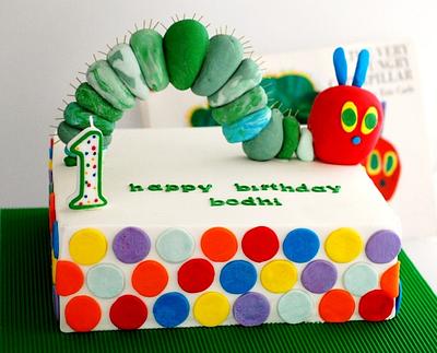 The Very Hungry Caterpillar Cake - Cake by Zelicious