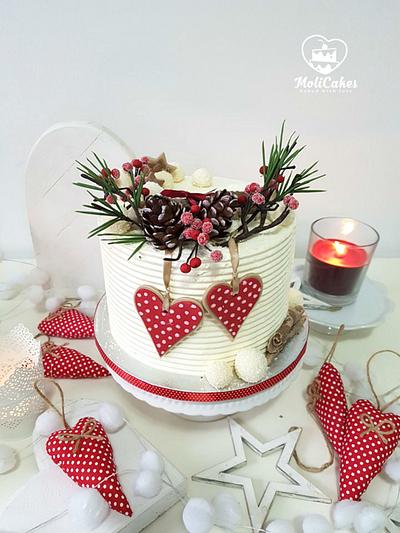 Christmas love  - Cake by MOLI Cakes