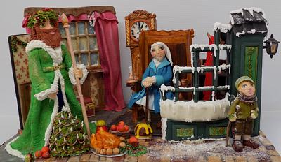 A Christmas Carol. - Cake by Simply Cake's Ireland.