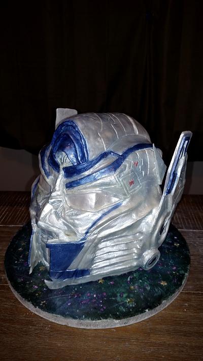 Optimus Prime - Cake by Bella Noche Cakes
