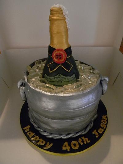 40th birthday - Cake by PC Cake Design