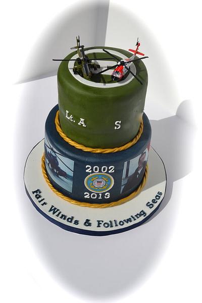 Military Retirement Cake - Cake by CrystalMemories