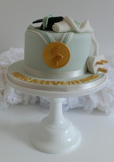 Graduation Cake - Cake by The Ivory Owl Cake Company
