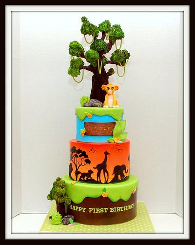 Lion King Cake - Cake by Marjorie