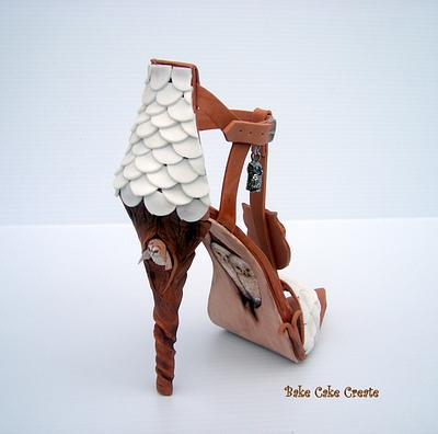 Twit-twoo shoe - Cake by Karen Geraghty