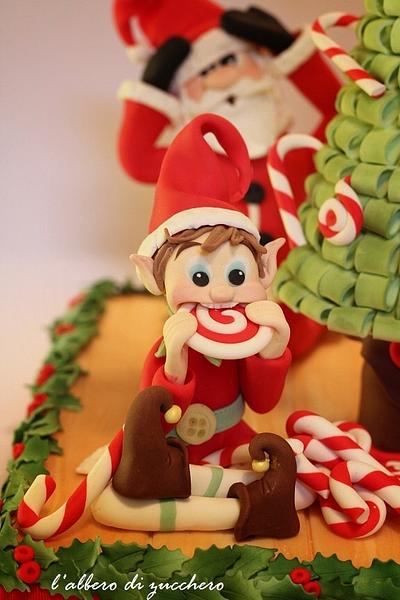 Christmas Eve - Cake by L'albero di zucchero