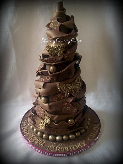 Chocolate Wrap - Cake by Yummy Crummy Cakes
