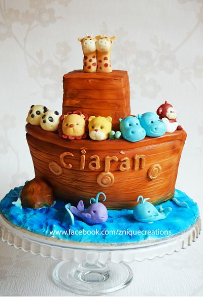 Noah's ark  - Cake by Znique Creations