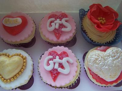 Valentines cupcakes - Cake by cupcakes of salisbury