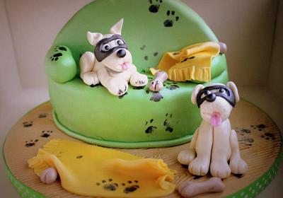 Puppy Power! - Cake by Jenny