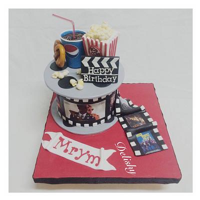 Cinema cake  - Cake by Zahraa
