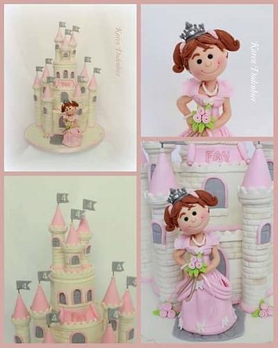 Cheeky little Princess! - Cake by Karen Dodenbier