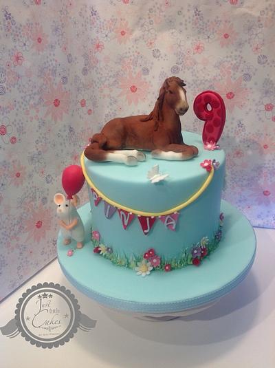Birthdaycake with horse .... - Cake by Justlittlecakes - Gisi Prekau 